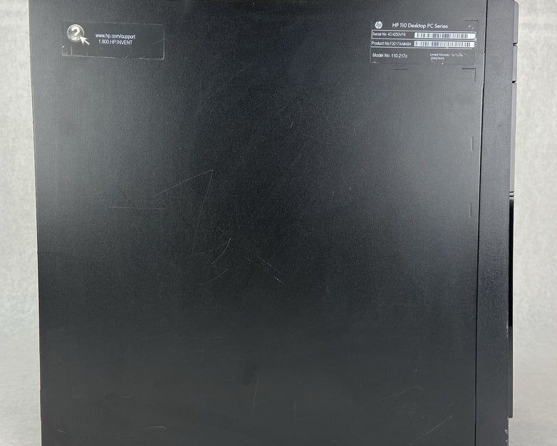HP 110-217C MT AMD A4-5000 1.5GHz 4GB RAM No HDD No OS