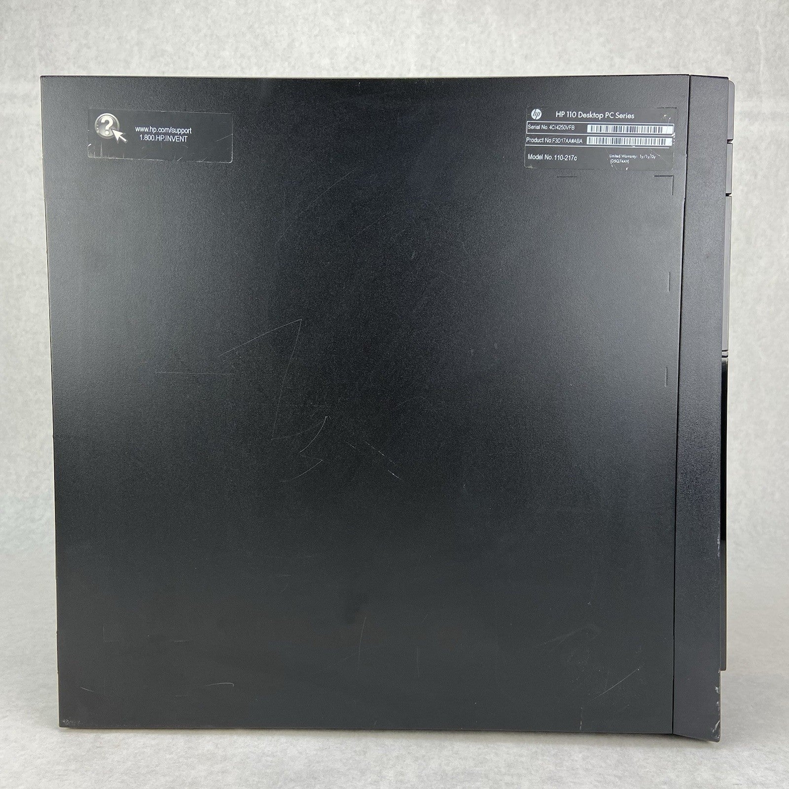 HP 110-217C MT AMD A4-5000 1.5GHz 4GB RAM No HDD No OS3