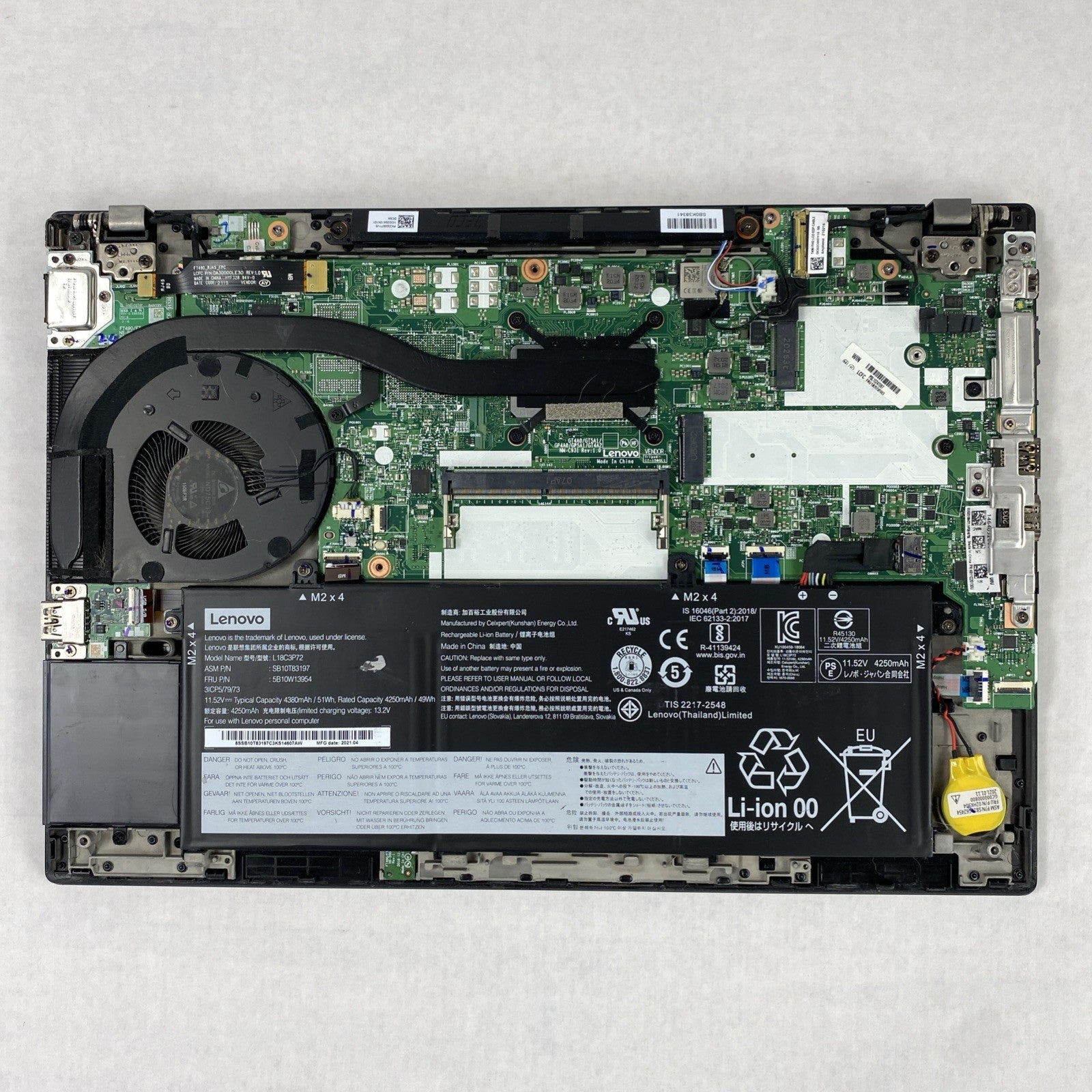 Lenovo ThinkPad T14 Gen 1 Core i5-10310U 1.70 GHz 8 GB RAM 14.0" No SSD No OS