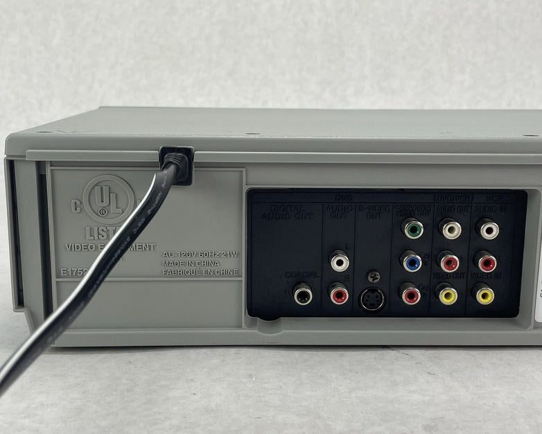 Philips DVP3345V/17 DVD VCR VHS Combo Recorder Player No Remote Tested Working