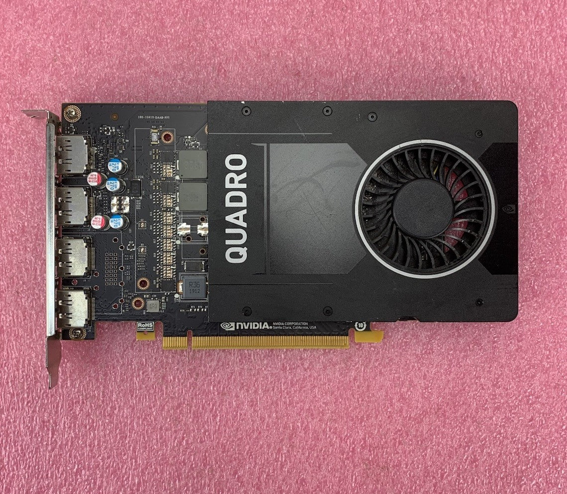 Nvidia Quadro P2000 PG410 5GB Video Graphics Card5