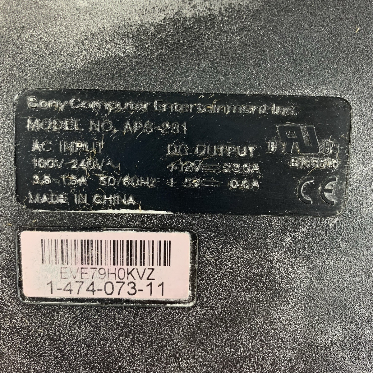 Sony APS-231 Internal Switching Power Supply for "Fat" PS3 - Untested7