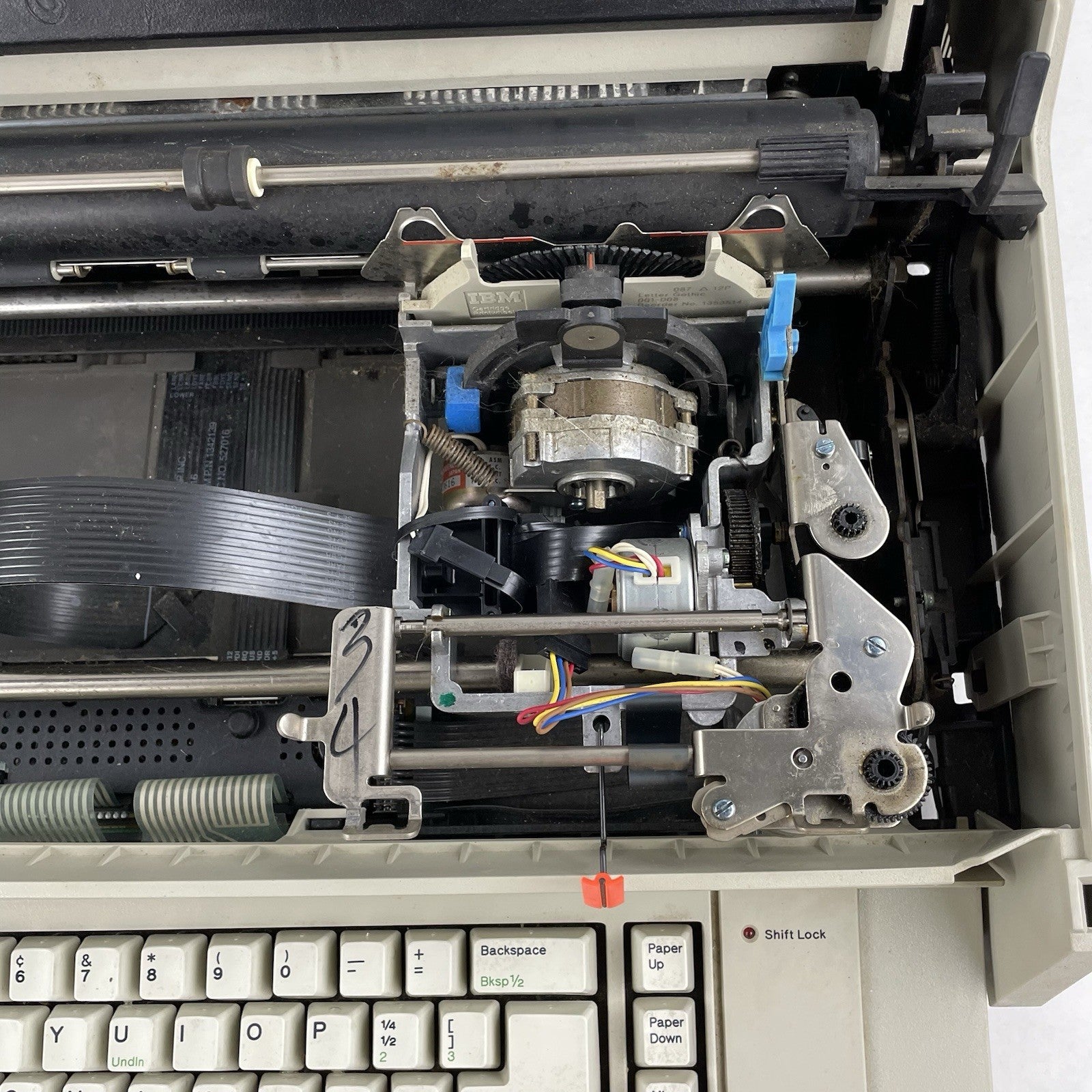 IBM Wheelwriter 3 Electronic Typewriter Parts or Repair