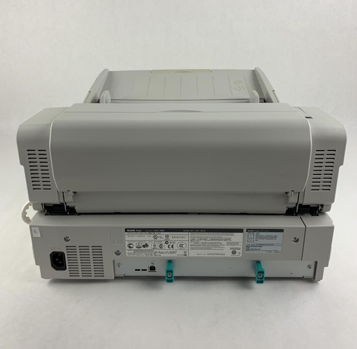 Kodak Truper 3610 Color Duplex Document Scanner Tested 200k Scans