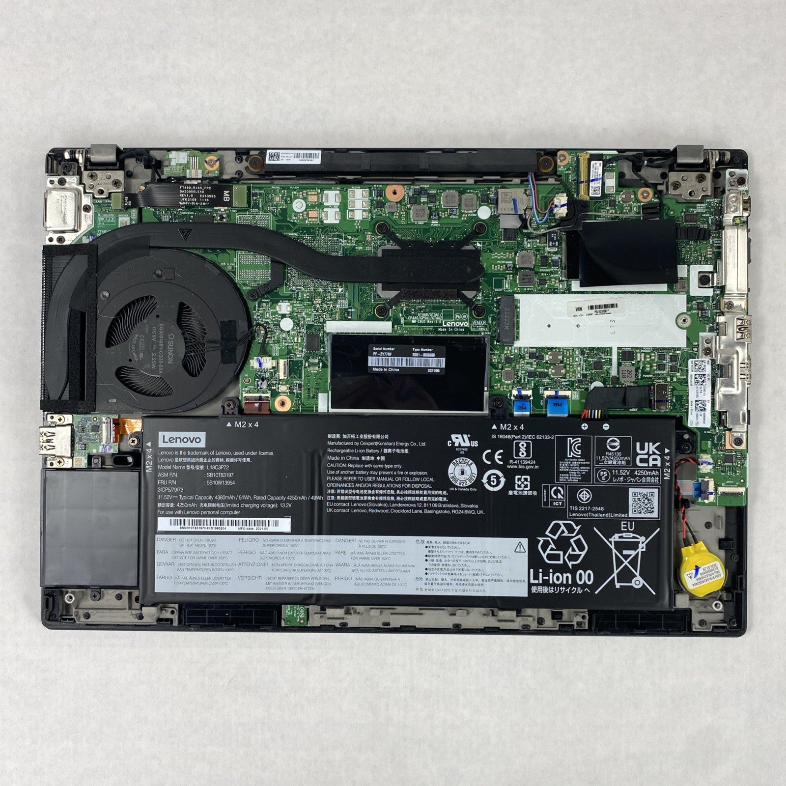 Lenovo ThinkPad T14 Gen 1 Core i5-10310U 1.70 GHz 8 GB RAM 14.0" No SSD No OS