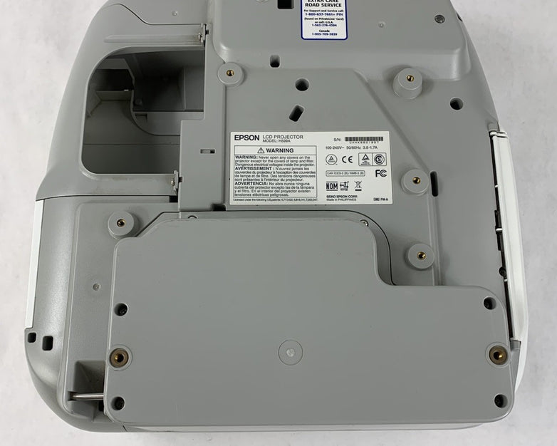 Epson BrightLink 595Wi H599A LCD Lamp Projector 3393 Lamp Hours - No Remote