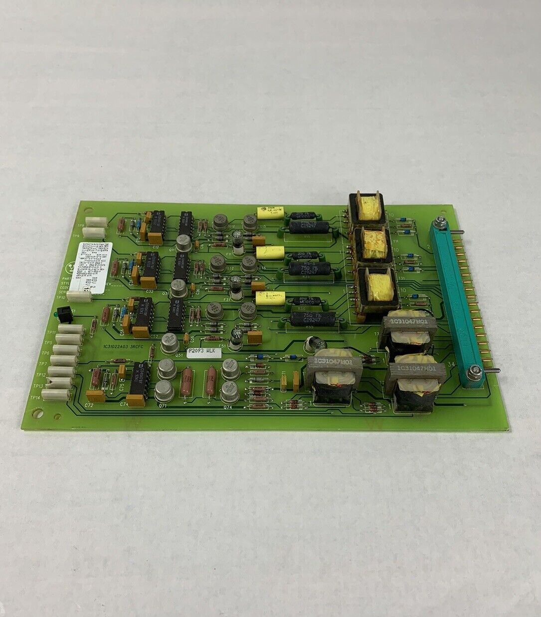 Westinghouse 1C31021G01 Rev 2 Firing Circuit Card