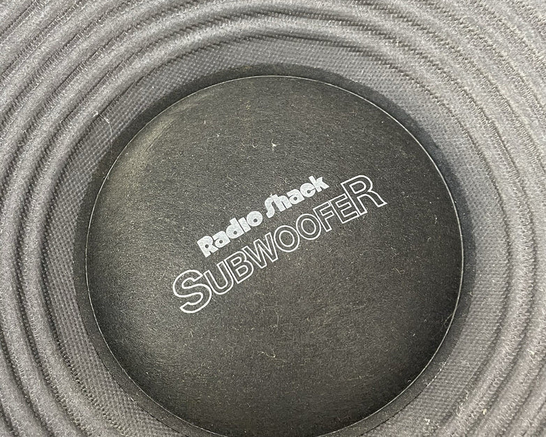 Radioshack 40-1350A Woofer 10" – Tested Working – Vintage Radio Shack Speaker