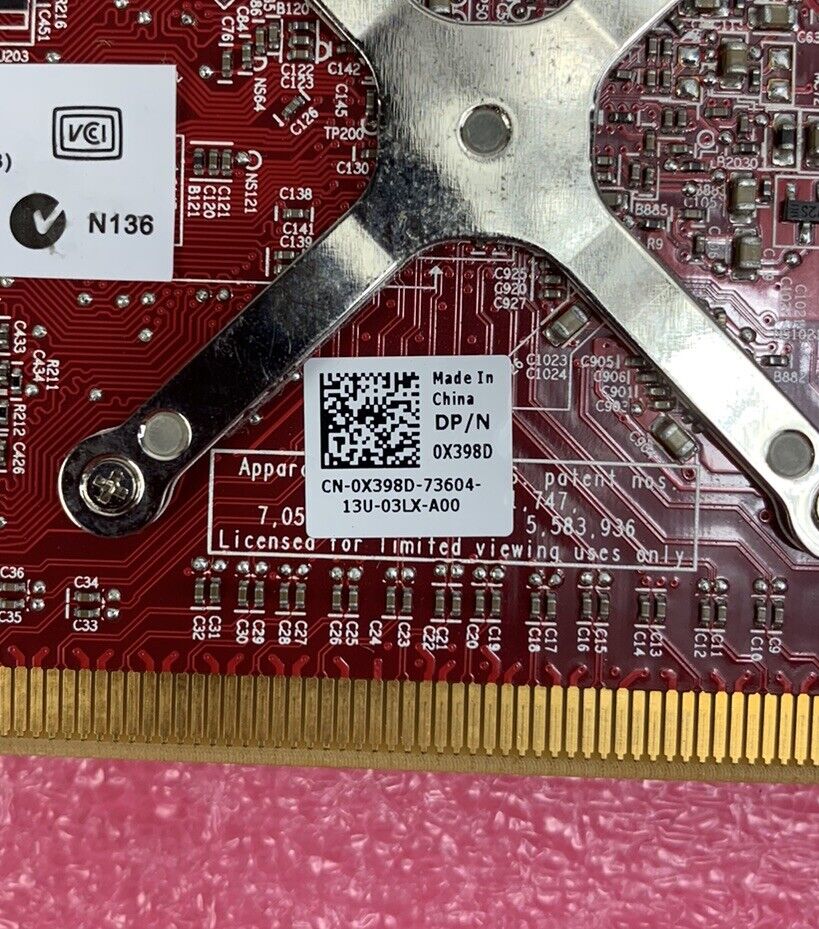 Advanced Micro Devices B629 Graphics Card 0X398D (Lot of 3)