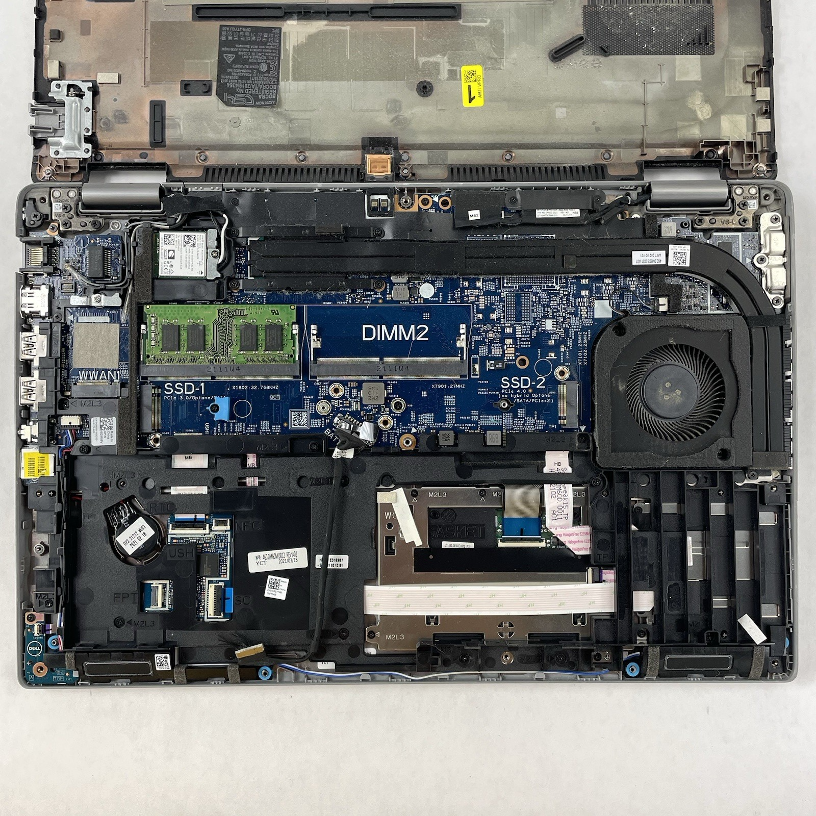 Dell Latitude 5520 15.6" i5-1145G7 2.60 GHz 8 GB RAM No SSD/OS/AC/Battery - READ17