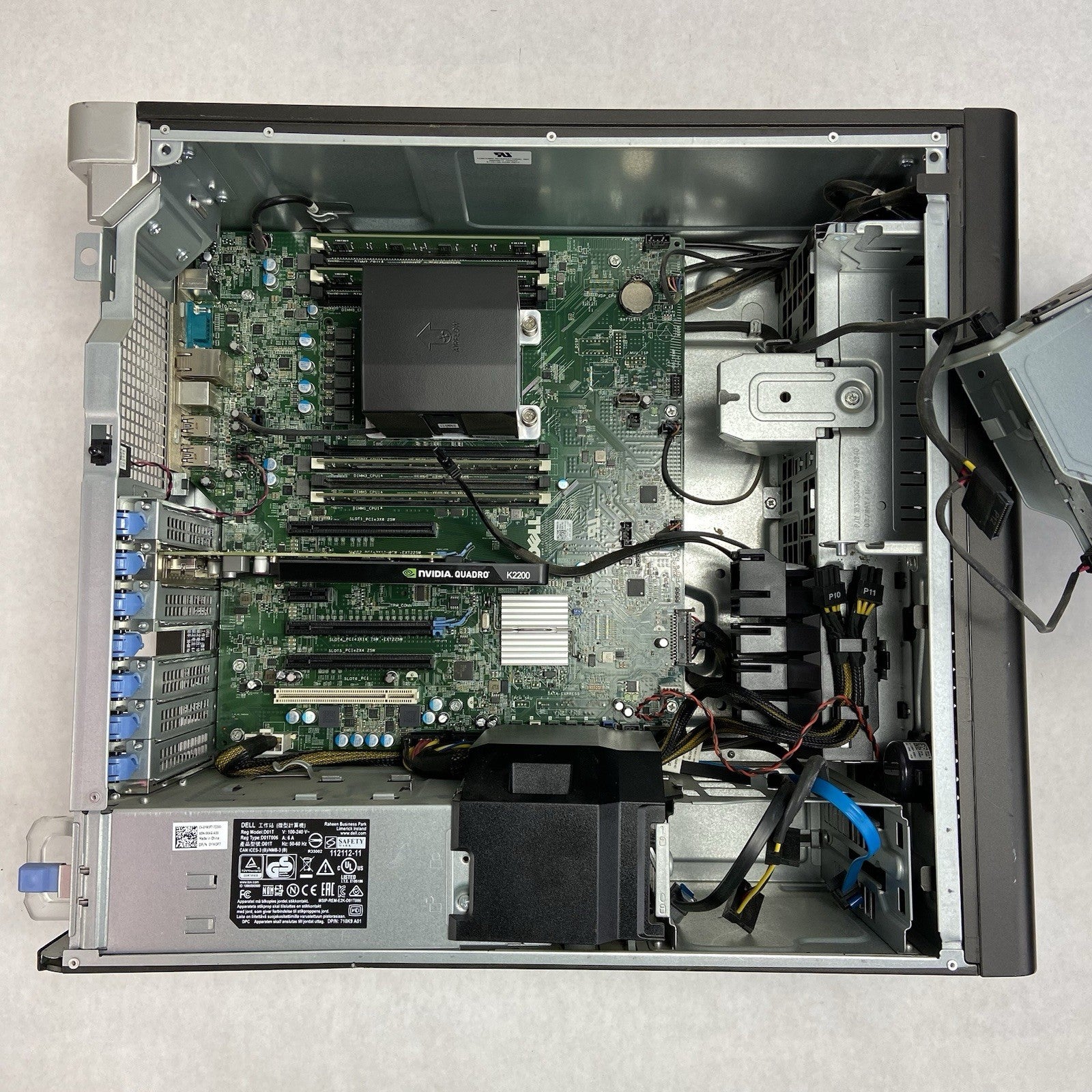 Dell Precision 5810 MT Intel Xeon E5-1603 V3 2.8GHz 16GB RAM K2200 No HDD/OS12