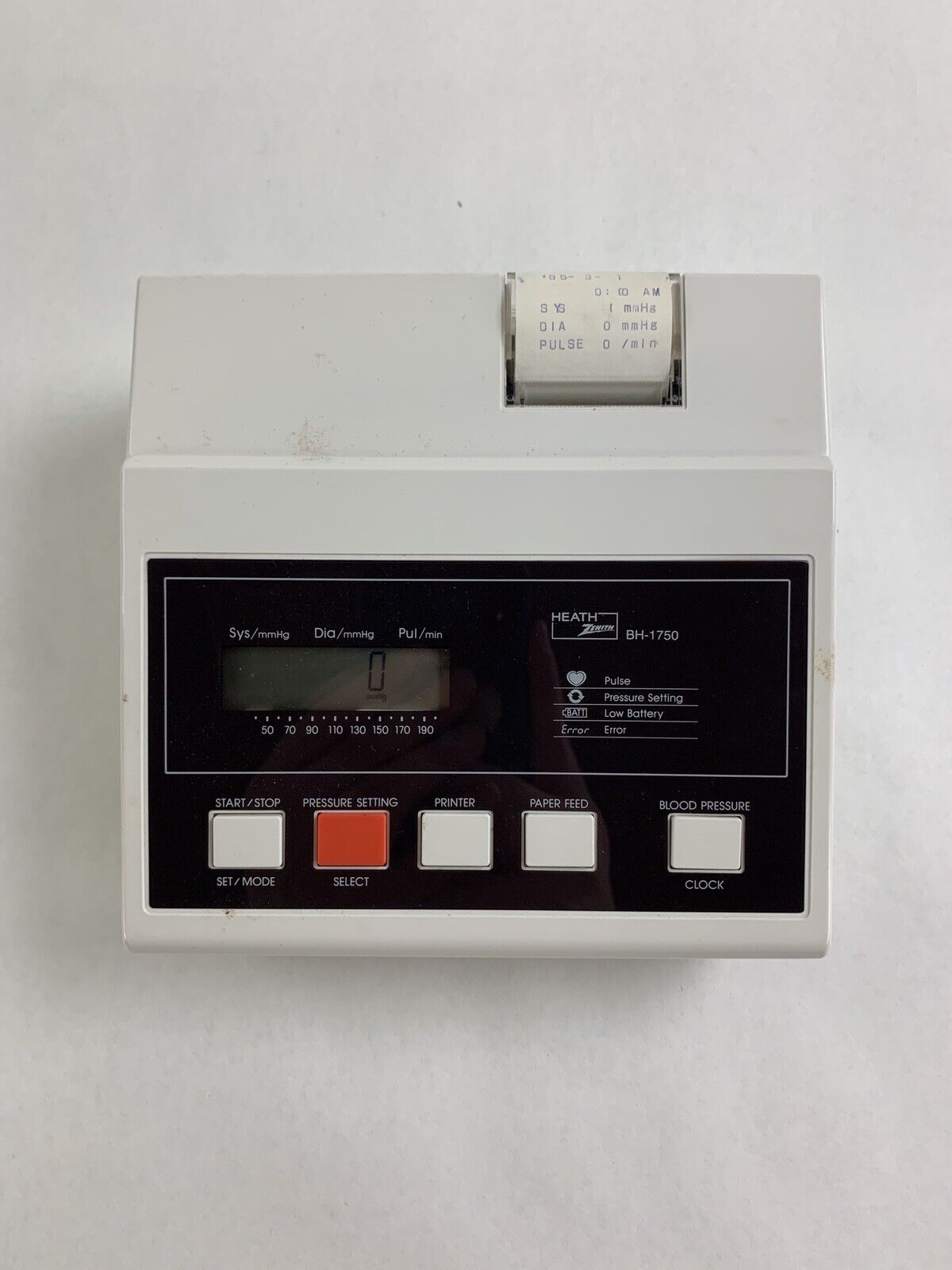 Heath Zenith BH-1750 Blood Pressure and Pulse Rate Tested Bad Arm Band