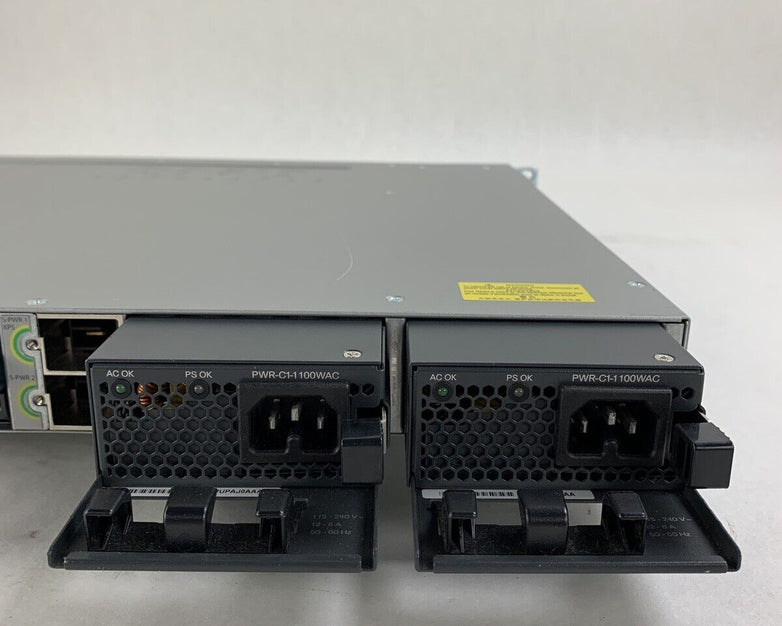 Cisco Catalyst WS-C3850-48PW-S 48 Port Ethernet Switch C3850-NM-4-1G Tested