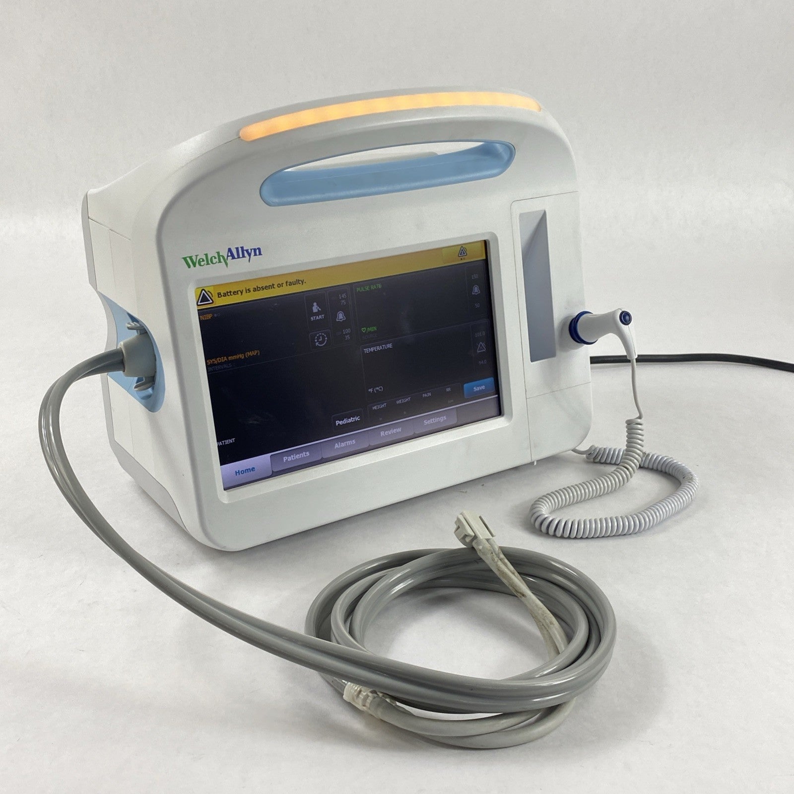 Welch Allyn 63XTXX Vital Sign Monitor 6000 Series w/ Power cord - No Battery0
