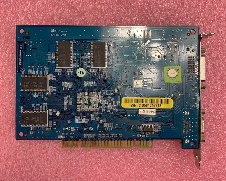 Chaintech GeForce FX5200 D256M Video Graphics Card