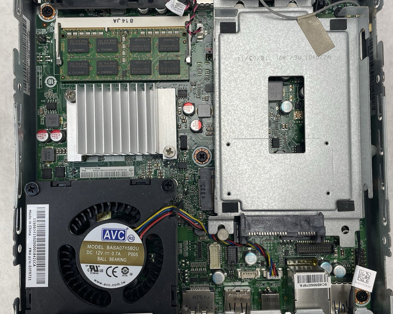 Lenovo ThinkCentre M600 Pentium J3710 1.60 GHz 1x8 GB Ram No HDD No OS