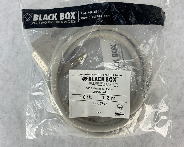 Black Box BC00702 DB25 Extension Cable