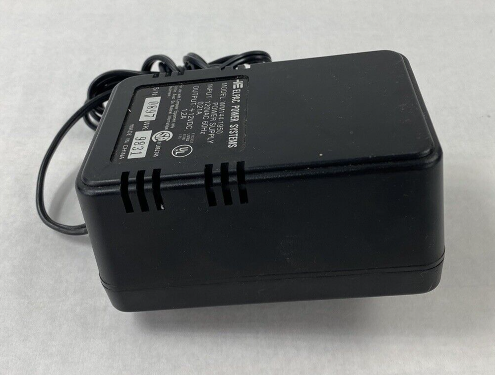 Elpac Power Systems WM144-1950 12vDC 1.2A Power Supply
