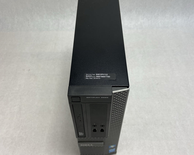 Dell Optiplex 3020 SFF Intel Pentium G3220 3GHz 4GB RAM No HDD No OS