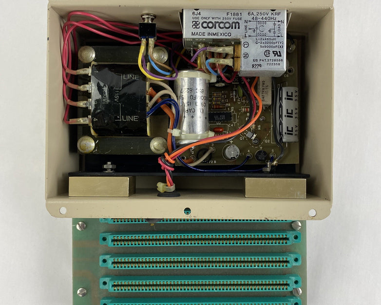 Eberline Micro Processor Test Bed With Corcom 6J4 6A - For Parts Or Repair