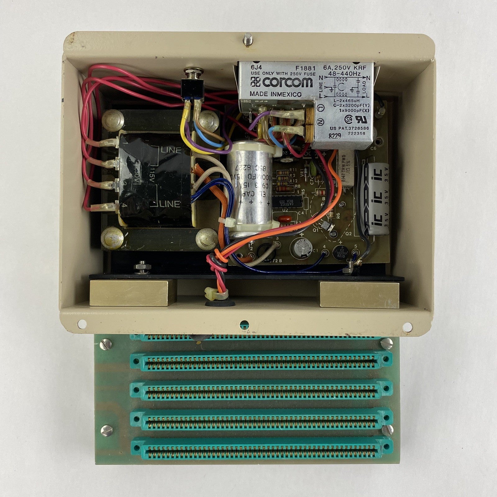 Eberline Micro Processor Test Bed With Corcom 6J4 6A - For Parts Or Repair10