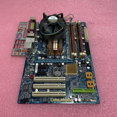 Gigabyte EP35-DS3L Motherboard Intel Core 2 Quad Q6600 2.4GHz 2GB RAM w/Shield