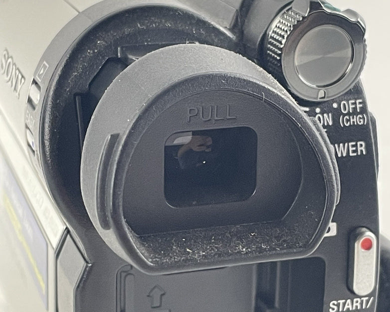 Sony Handycam DCR-DVD650 Camera ONLY Tested & Reset No Power Cord/Battery