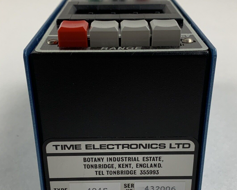 Time Electronics 404S DC Millivolt Multi Function Calibrator W/Case Untested