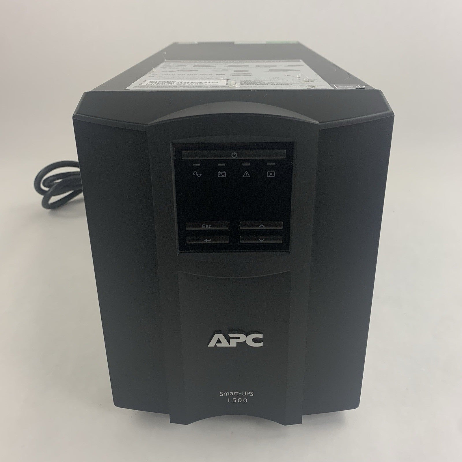 APC SMT1500C Smart-UPS 1500VA 120V Uninterruptible Power Supply No Battery1