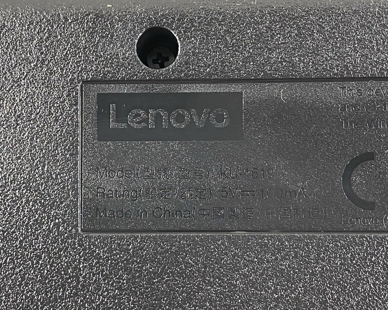 Lenovo KU-1619 USB Wired Keyboard Lot of 2
