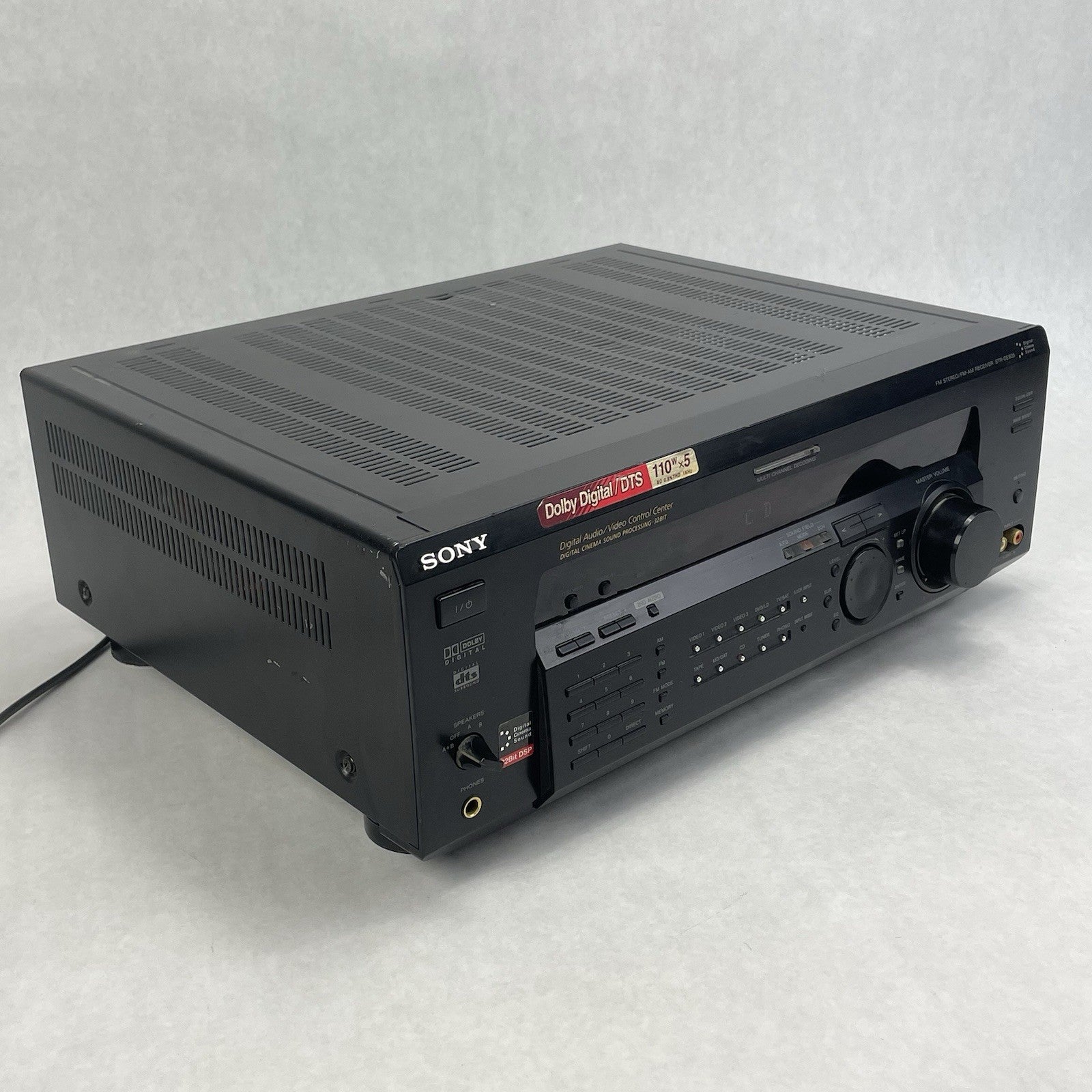 Sony STR-DE475 - Home Theater Digital AV Stereo Receiver 5.1 Channel Tested