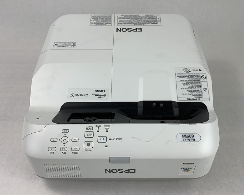 Epson H741A BrightLink 685Wi LCD Projector 2755 Lamp Hours