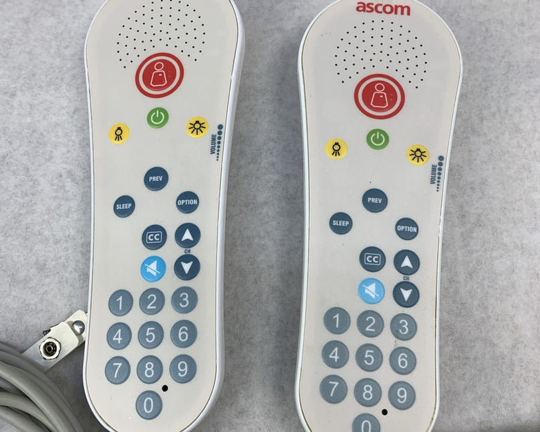 Curbell Medical NUHSDAAV Gen4 Nurse Call Handheld Pendant for Ascom - Lot of 2