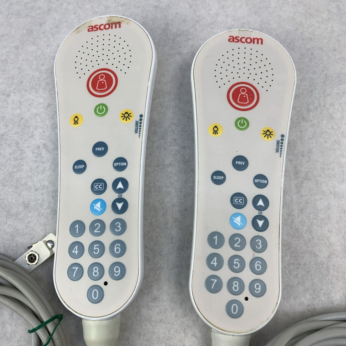 Curbell Medical NUHSDAAV Gen4 Nurse Call Handheld Pendant for Ascom - Lot of 21