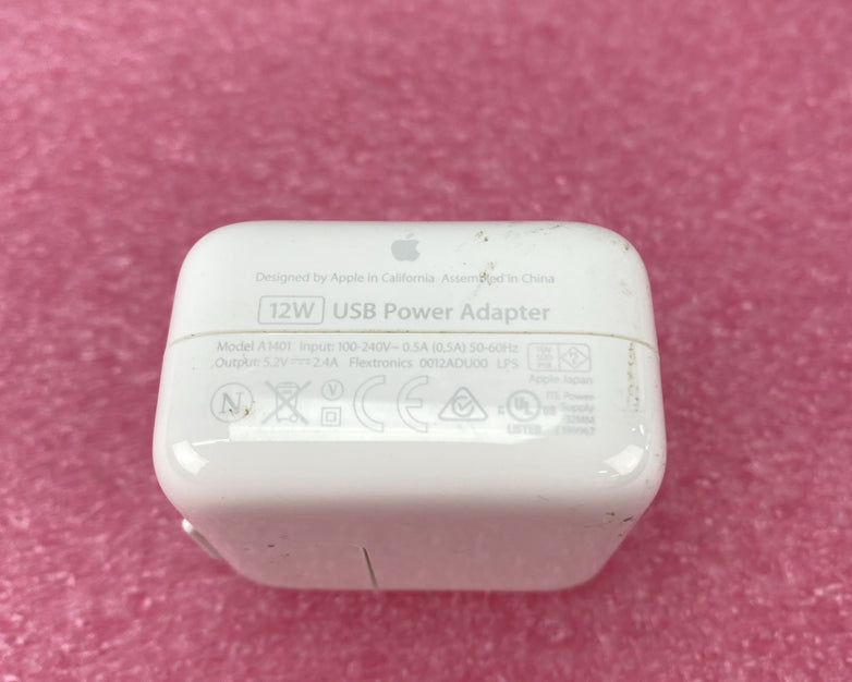 Apple A1401 12W USB AC Adapters - Lot of 10
