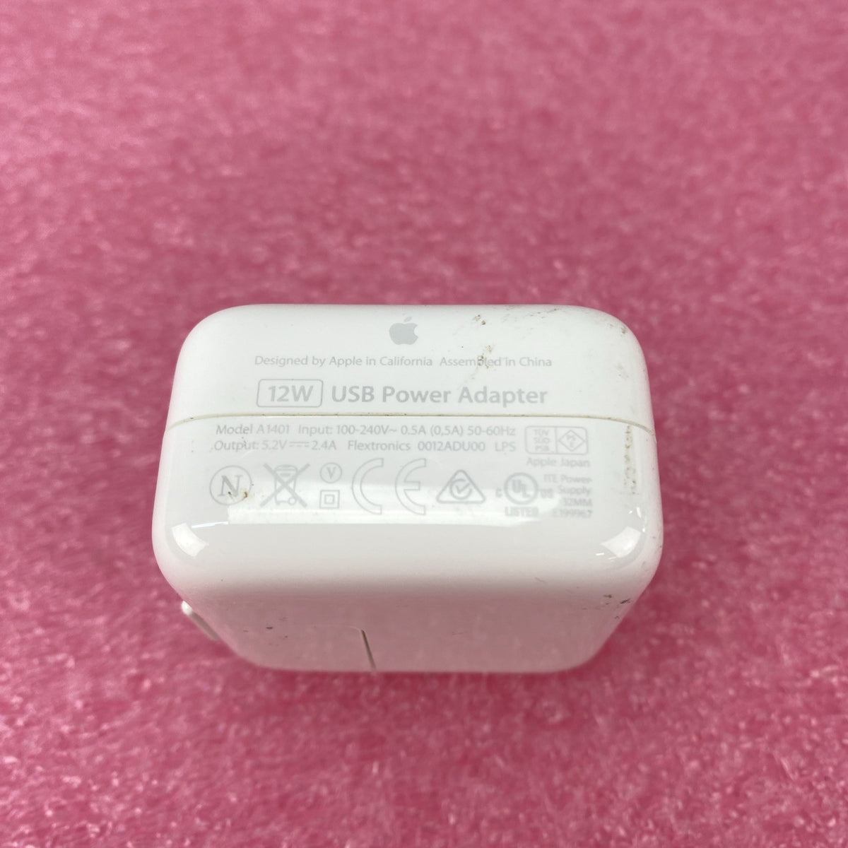 Apple A1401 12W USB AC Adapters - Lot of 106