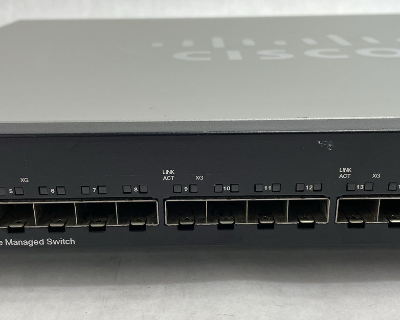 Cisco SG550XG-24F-K9 Tested & Reset
