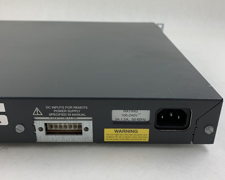 Cisco Catalyst 3750G WS-C3750G-48TS-S V02 48-Port Gigabit Network Switch Tested