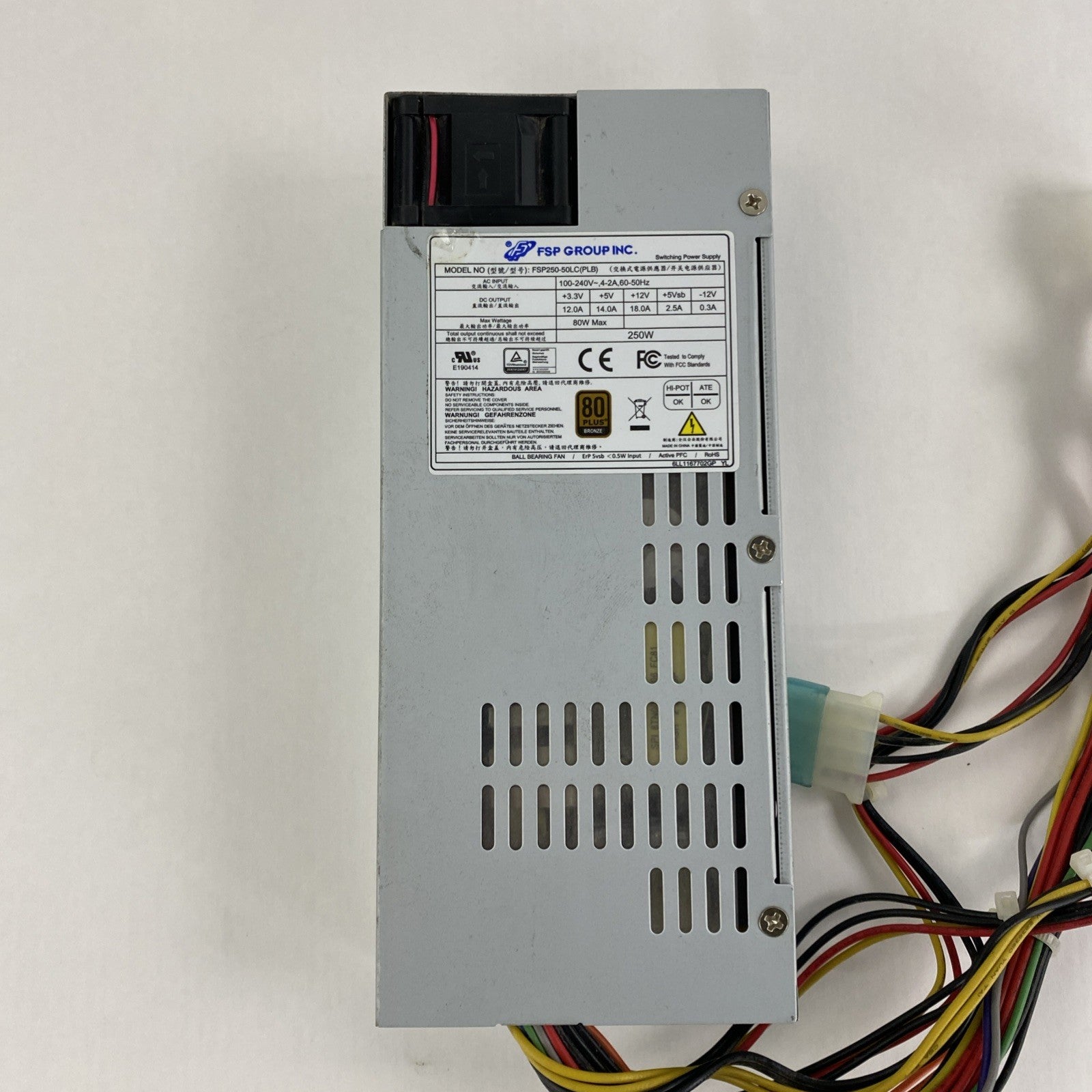 FSP Group FSP250-50LC(PLB) 250W Switching Power Supply2