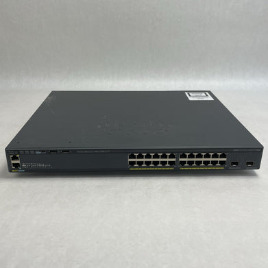 Cisco WS-C2960X-24PD-L V03 Tested & Reset No Rack Ears