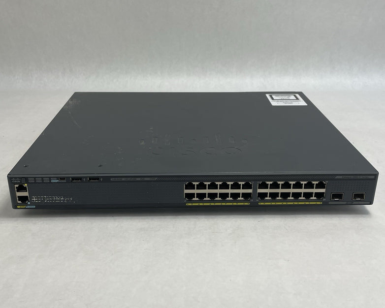 Cisco WS-C2960X-24PD-L V03 Tested & Reset No Rack Ears