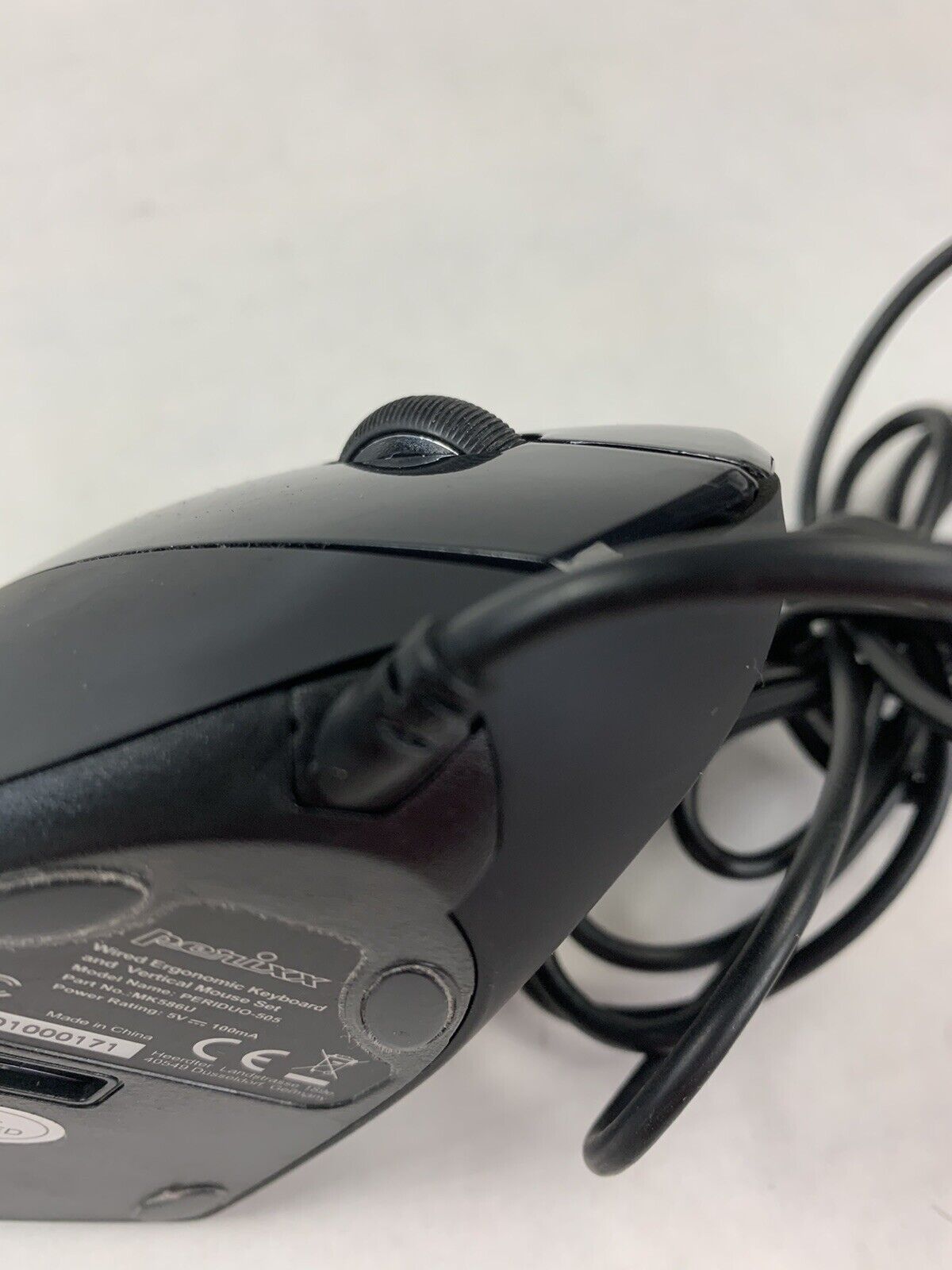 Perixx Periduo-505 USB Wired Ergonomic Right Handed Vertical Mouse DPI