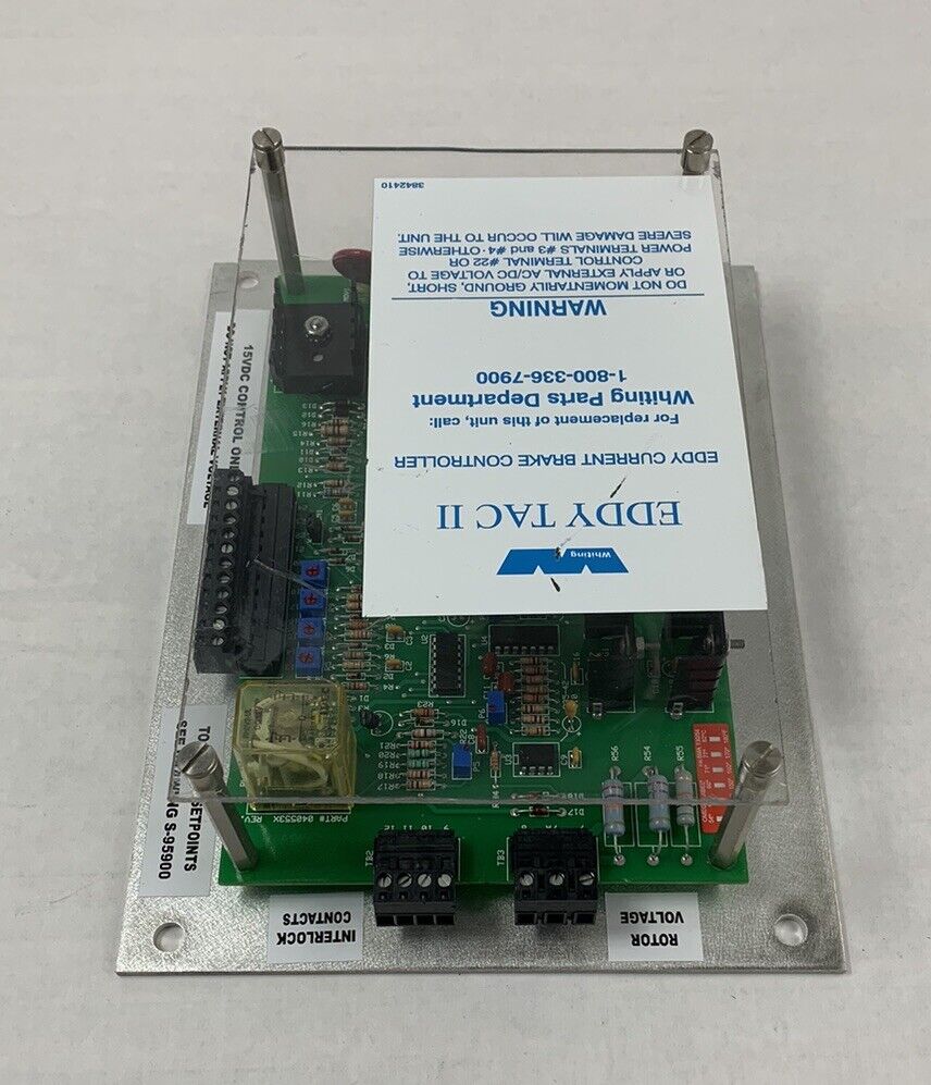 Whiting EDDY TAC II 040553X Eddy Current Brake Controller