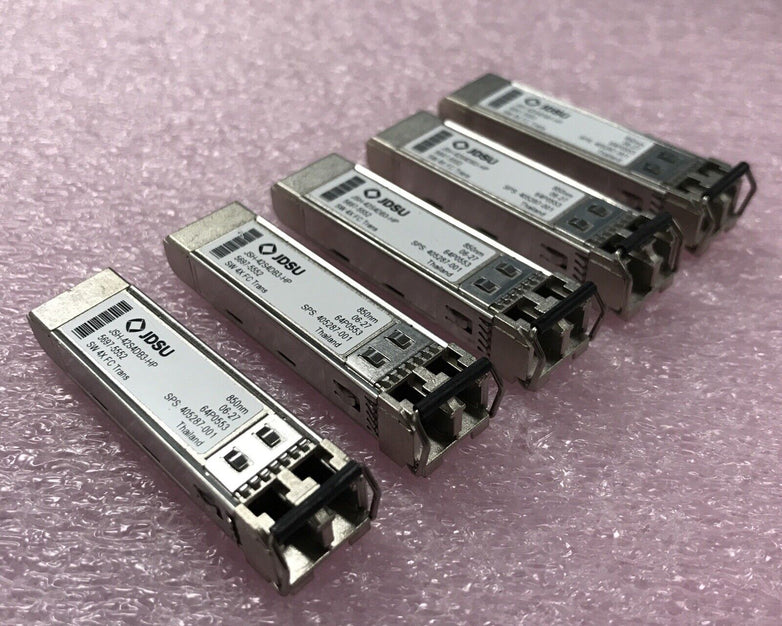 Lot of 5 JDSU JSH-42S4DB3-HP 5697-5552 SW 4X FC TRANS 850NM 64P0553 405287-001