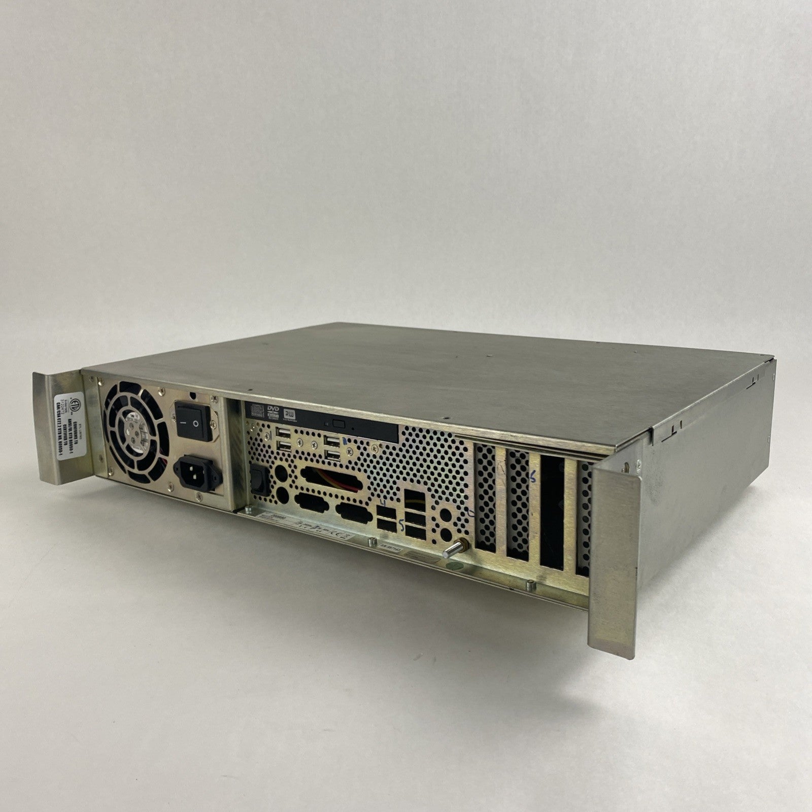 Unbranded 3U MATX Bare Bones Computer Chassis With Emacs HG2-6400P Power Supply0