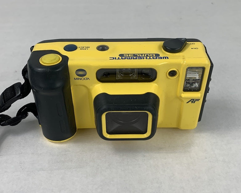 Minolta Weathermatic Dual35 35mm Film Camera - No Battery