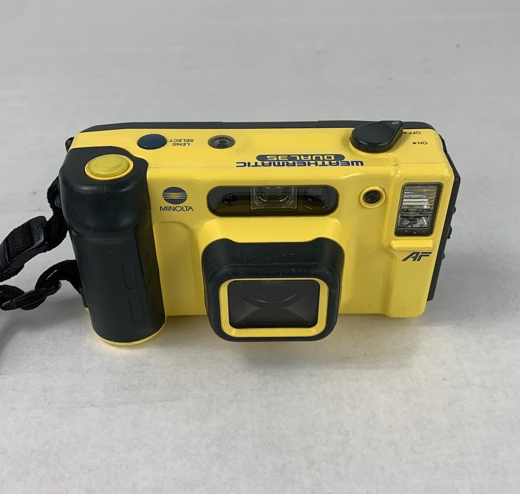 Minolta Weathermatic Dual35 35mm Film Camera - No Battery