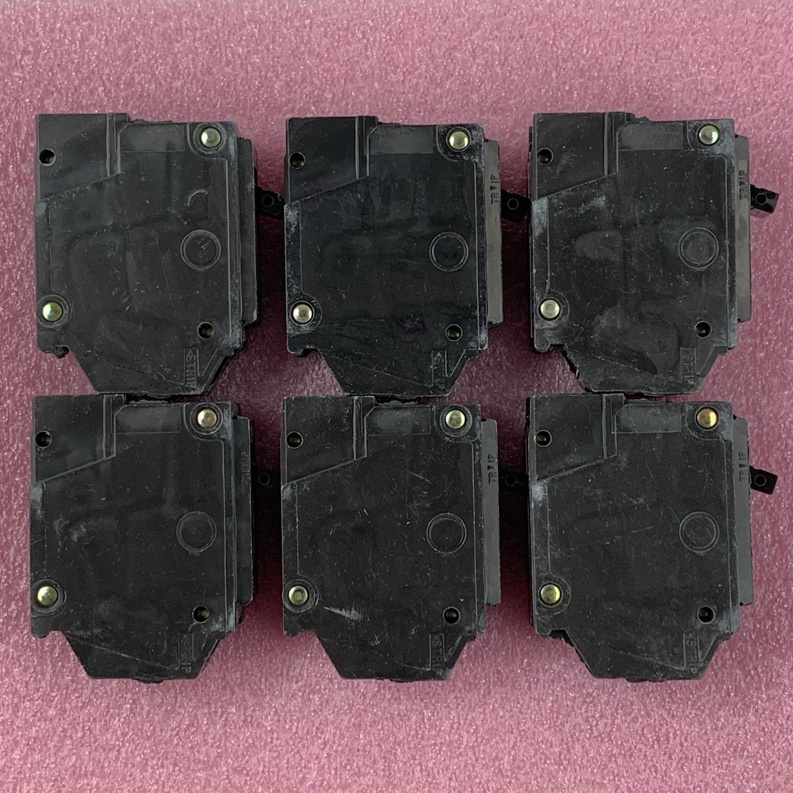 GE RT-692 THQB120 Circuit Breaker 1 Pole 20 Amp Untested Lot of 6x5
