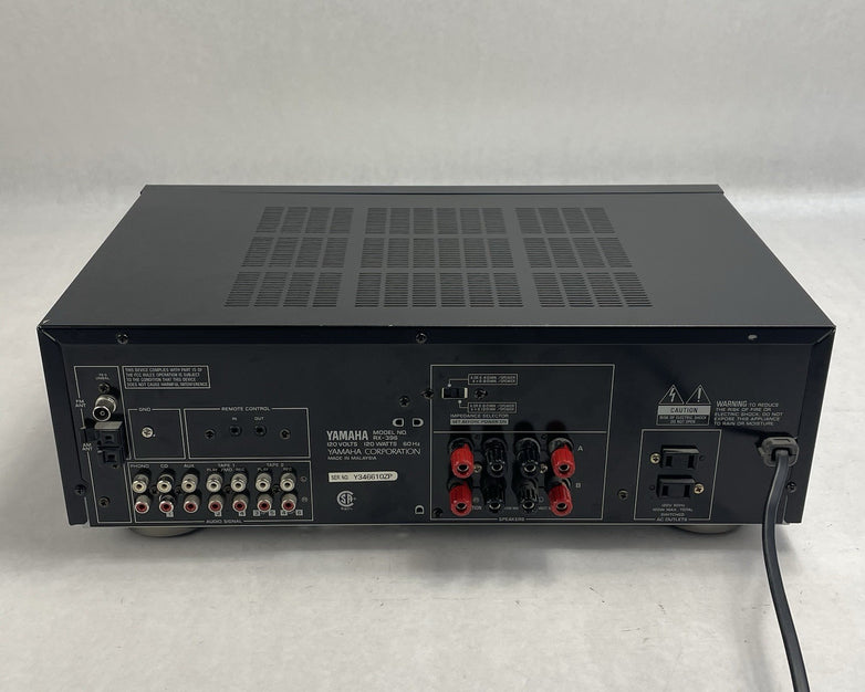 Yamaha RX-396 Natural Sound Stereo Receiver Tested