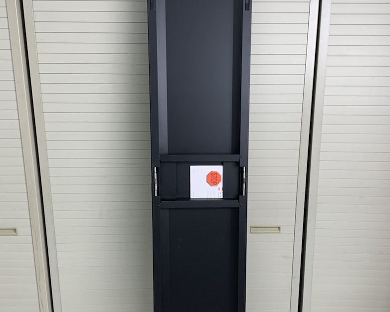 Panduit (10)KCN 12506037V 82.8in X 12.1in Dual-Hinged Aluminum Cable Rack Door